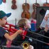 Kids playing brass