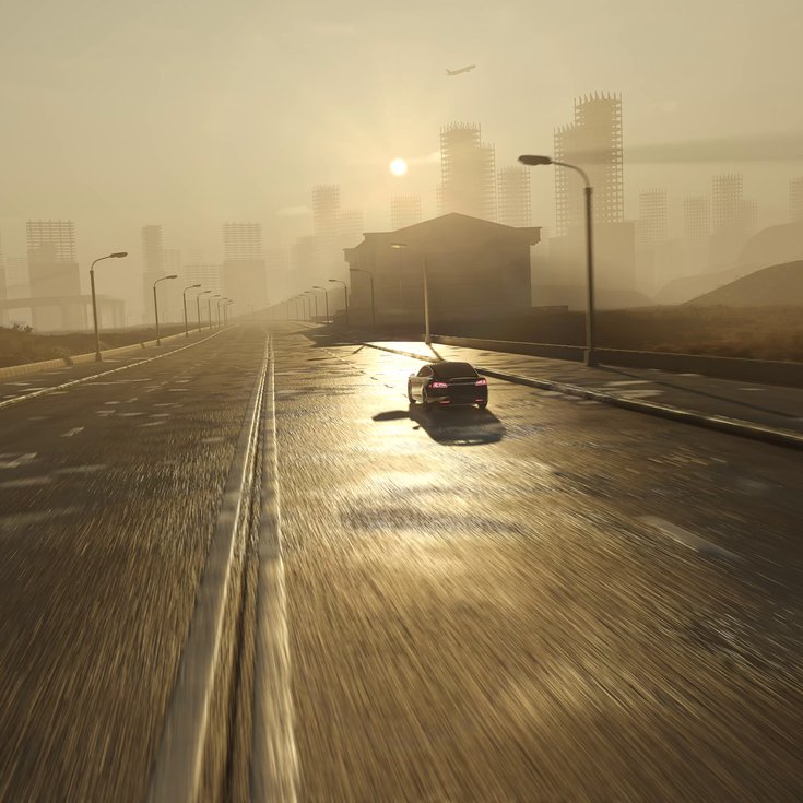 Lawrence Lek, NOX, 2023 [Still] CGI videos x 4, video game, soundtrack dimensions variable © Lawrence Lek. Courtesy the Artist and LAS Art Foundation, Berlin.
